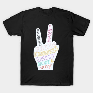 peace and love T-Shirt